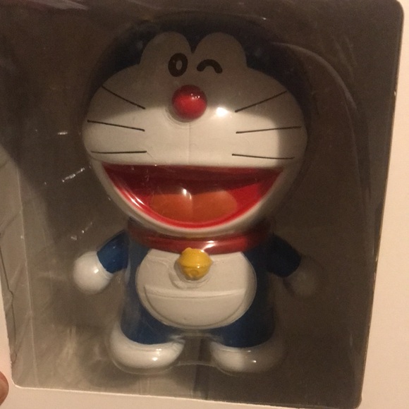 Doraemon piggy Bank Figure New in Box - Picture 2 of 7